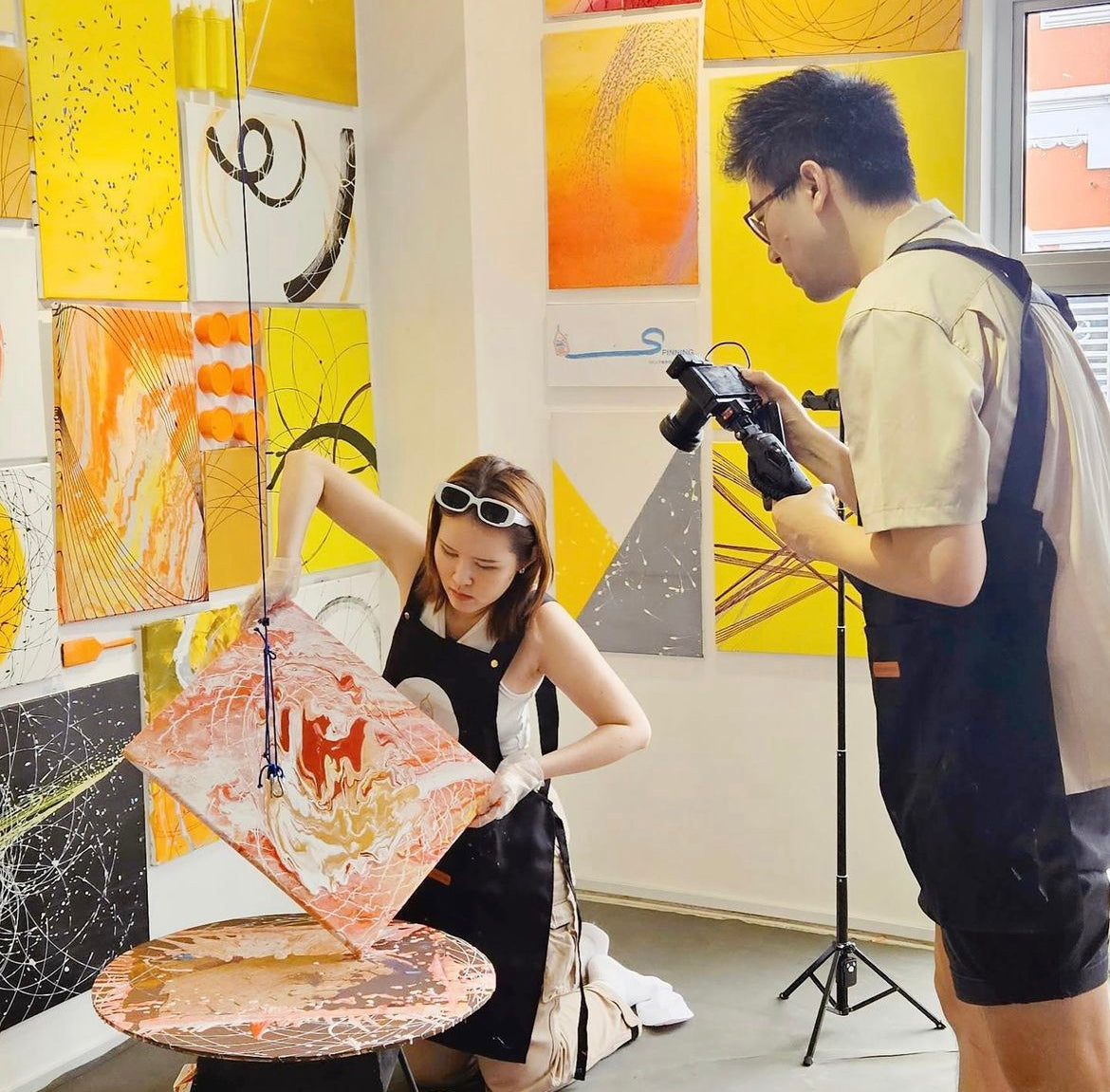 [RM95/pax for 2 pax] Art Jamming- Pendulum Art Workshop