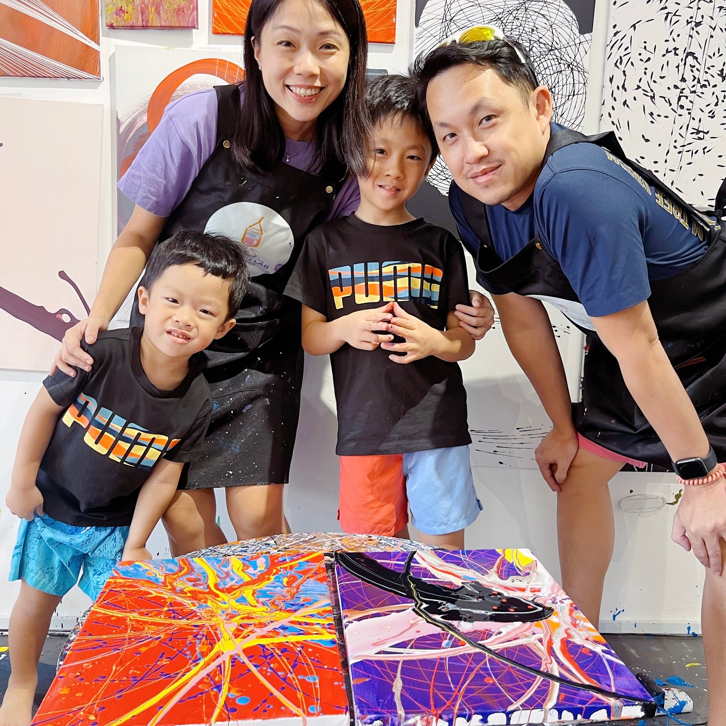 [RM109/set for 1Adult+1Child] Art Jamming- Pendulum Art Workshop