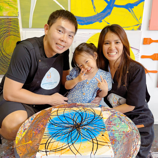 [RM109/set for 1Adult+1Child] Art Jamming- Pendulum Art Workshop